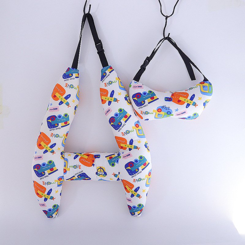 Car Sleeping Pillow Dual purpose Cotton Breathable Summer Car Adult Adult Children Washed Pillow Interior Supplies - Image 15