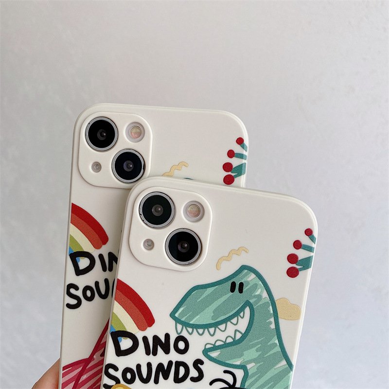 Phone Case Apple New Silicone Soft Couple Personalized and Creative Application - Image 5