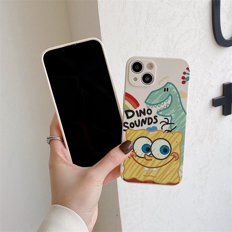 Phone Case Apple New Silicone Soft Couple Personalized and Creative Application - Image 4