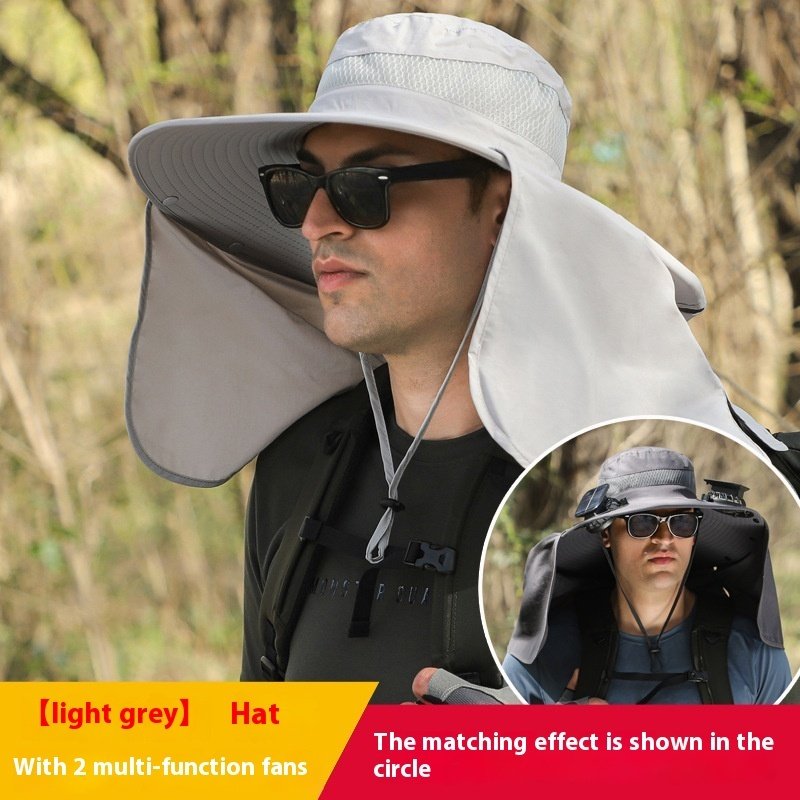 Outdoor Fan Hat Multi-purpose Rechargeable Wind - Image 4