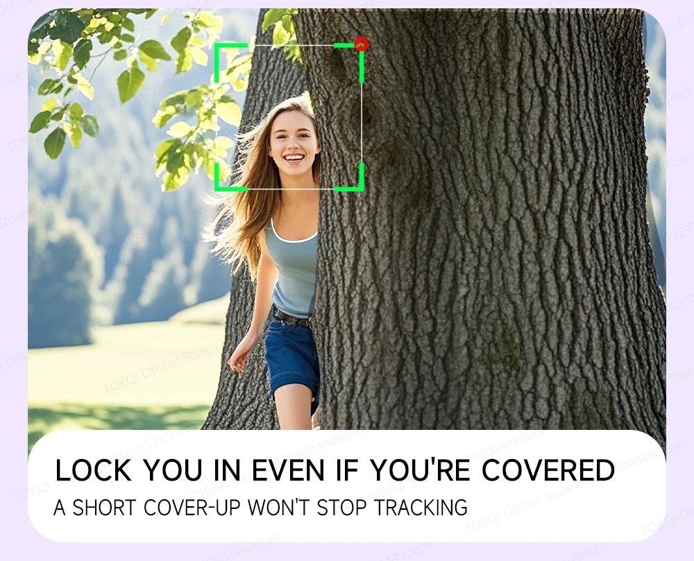 AI Face Tracking Handheld Gimbal Stabilizer 360° Rotation Shoot Selfie Stick Tripod for Mobile Phone, 1/4'' Screw for Camera