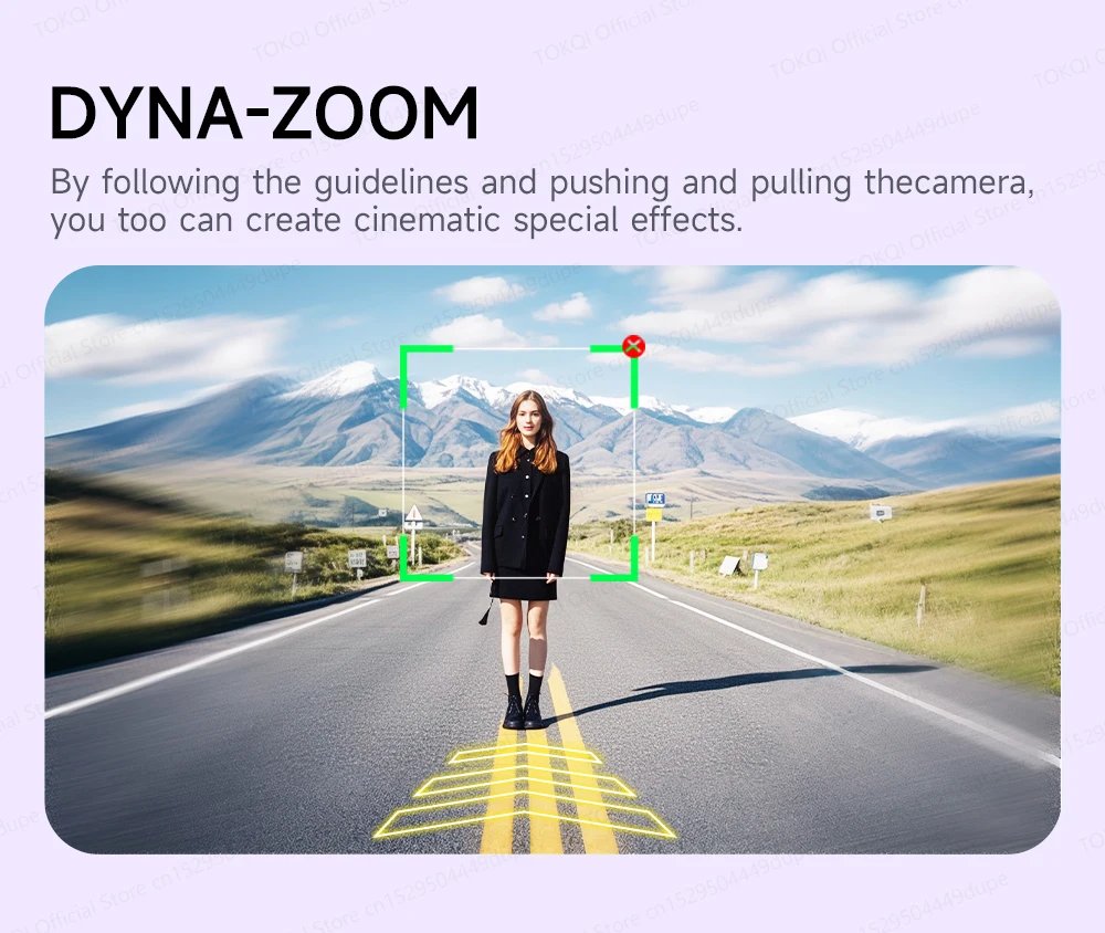 AI Face Tracking Handheld Gimbal Stabilizer 360° Rotation Shoot Selfie Stick Tripod for Mobile Phone, 1/4'' Screw for Camera