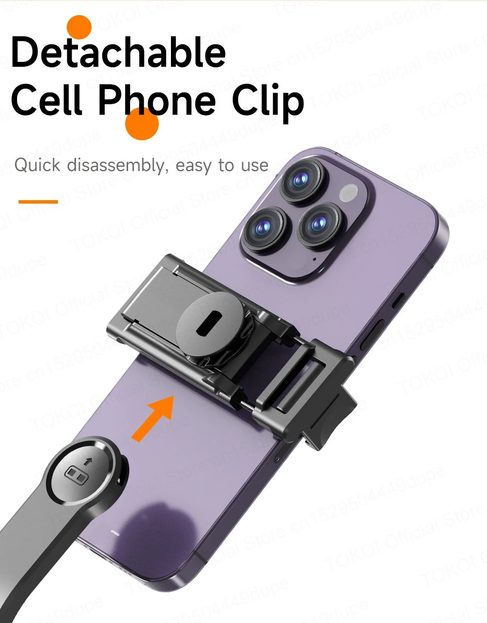 Mini Selfie Stick Portable Tripod for Smartphones Shooting Vlog Video Detachable Phone Mount, Optional Fill Light