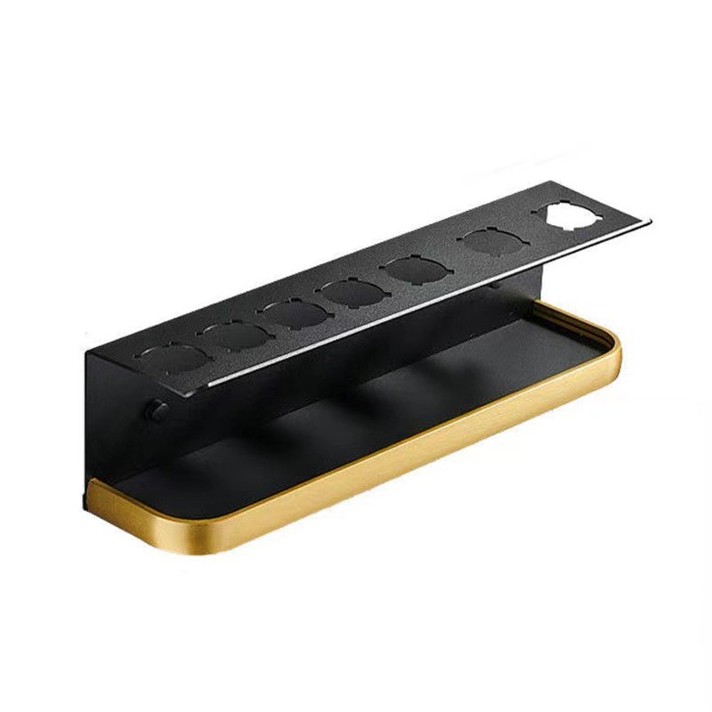 Dyson Hair Curling Stick Storage Rack Modeler Bracket Wall-mounted Perforation-free Hanging Rack Dryer Hair Shelf - Image 6