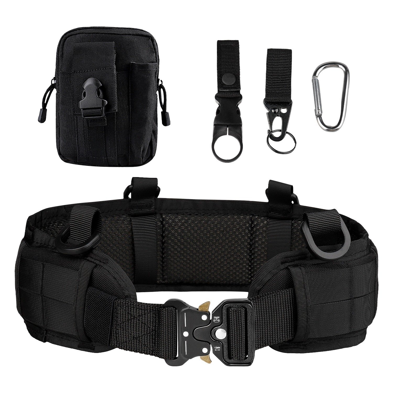 Multi Functional Quick Disassembly Tactical Belt Waist Cover Outdoor Training Cobra Belt Nylon Waist Belt Suit - Image 3