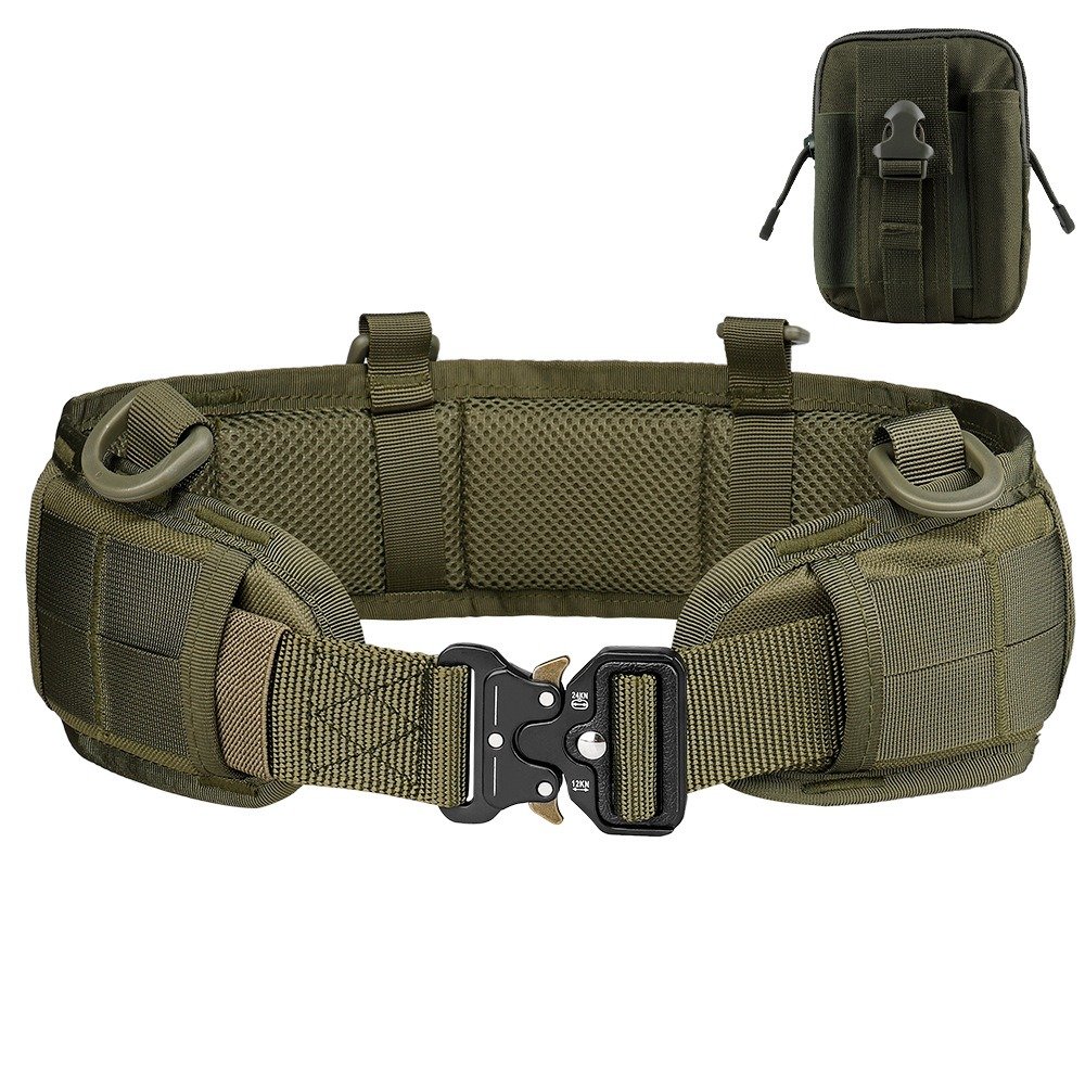 Multi Functional Quick Disassembly Tactical Belt Waist Cover Outdoor Training Cobra Belt Nylon Waist Belt Suit - Image 29