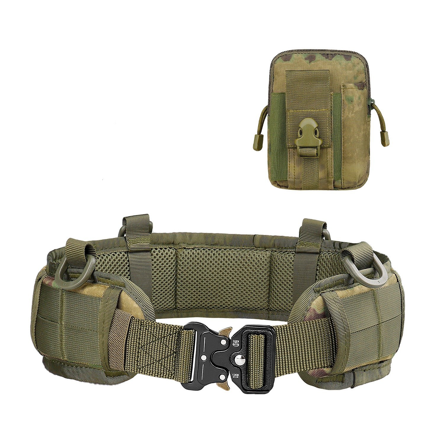Multi Functional Quick Disassembly Tactical Belt Waist Cover Outdoor Training Cobra Belt Nylon Waist Belt Suit - Image 4