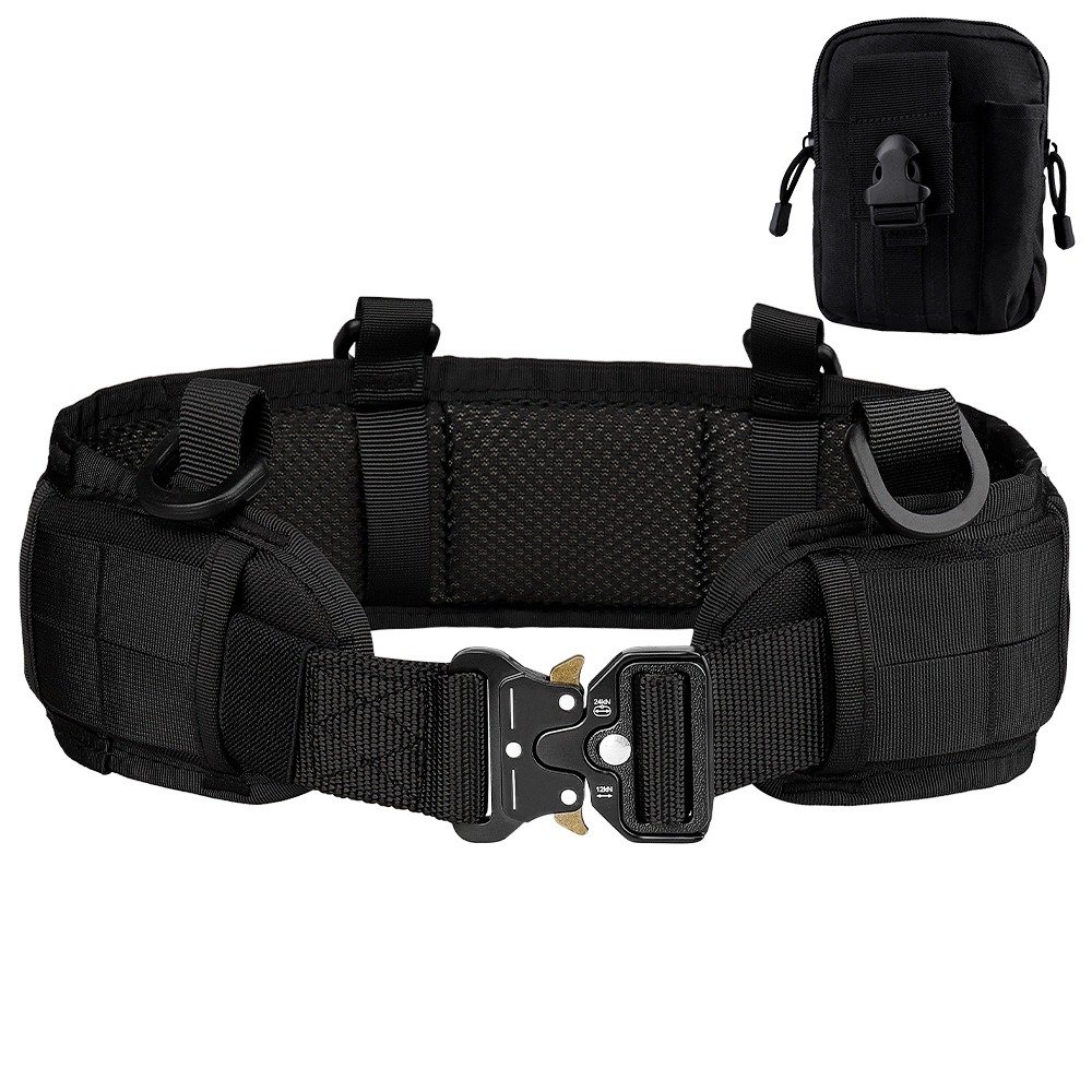Multi Functional Quick Disassembly Tactical Belt Waist Cover Outdoor Training Cobra Belt Nylon Waist Belt Suit - Image 31