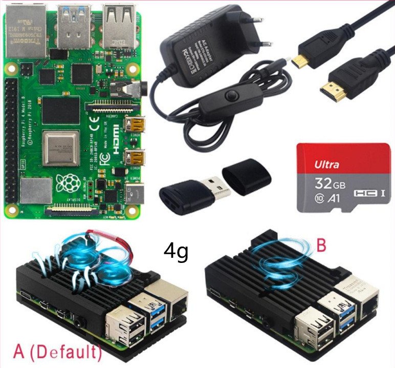 4B Raspberry Pi Model Onboard Development Kit - Image 3