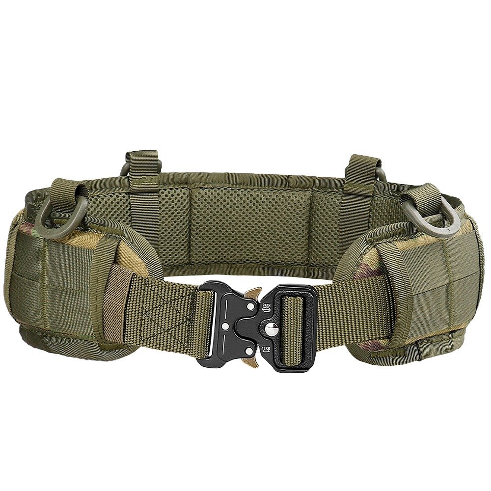Multi Functional Quick Disassembly Tactical Belt Waist Cover Outdoor Training Cobra Belt Nylon Waist Belt Suit - Image 35