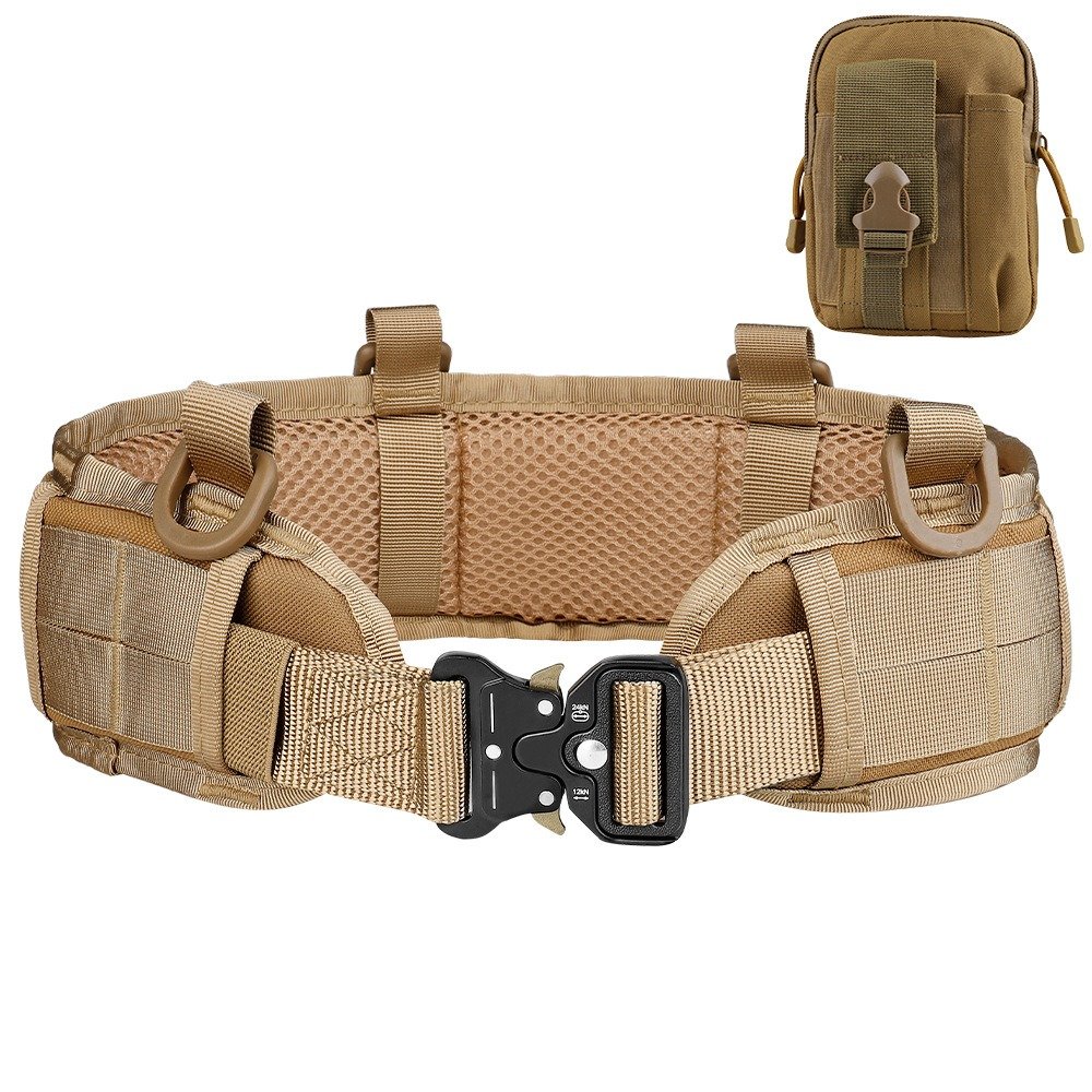 Multi Functional Quick Disassembly Tactical Belt Waist Cover Outdoor Training Cobra Belt Nylon Waist Belt Suit - Image 2