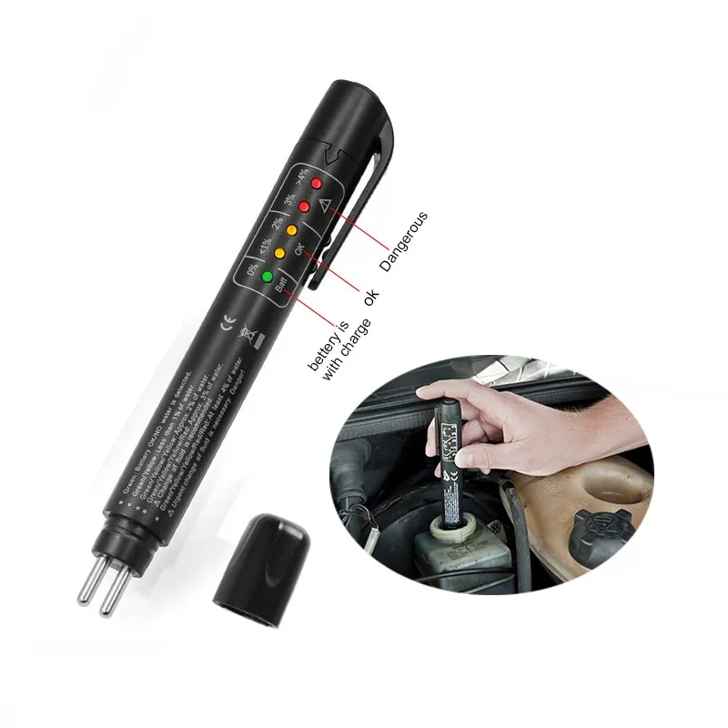 Best Automotivo Brake Fluid Tester Pen for Car Vehicle DOT3/DOT4 Brake Liquid Auto Automotive Testing Tool Car Accessories - Image 5