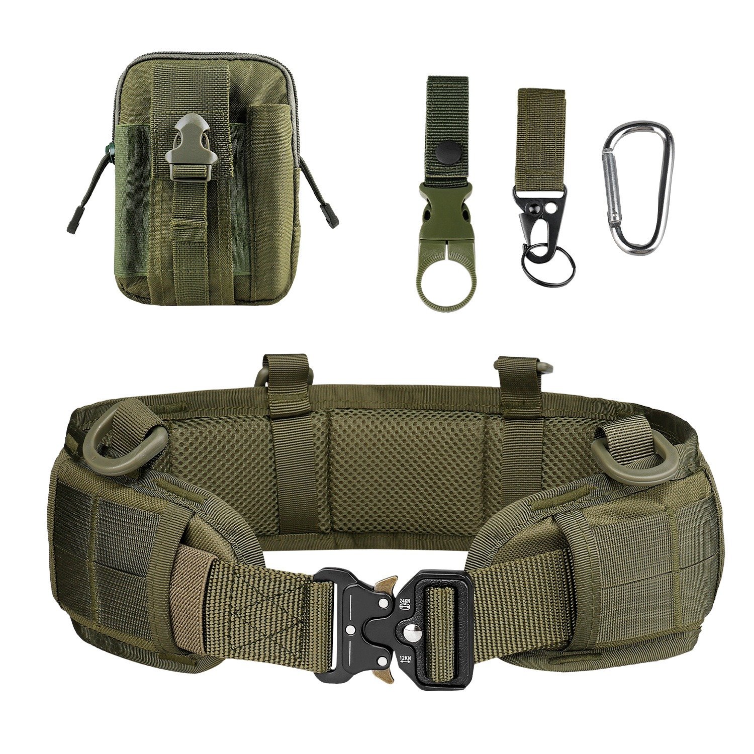 Multi Functional Quick Disassembly Tactical Belt Waist Cover Outdoor Training Cobra Belt Nylon Waist Belt Suit - Image 6