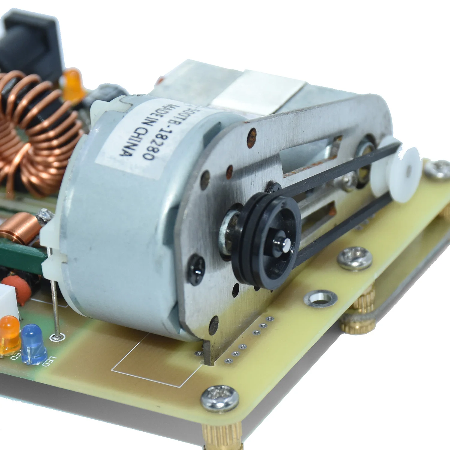 DC/AC generator, electric motor, student Hand generator model, power experimental Energy model - Image 6