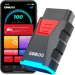 DEEPSCAN DS100 OBD2 Scanner, Bluetooth Car Code Reader for iOS & Android, Wireless OBD-II Tool for Vehicles 1996+