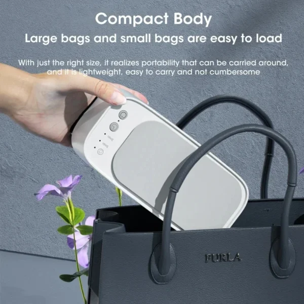 Ultrasonic Cleaning Machine Mini High-frequency Vibration Cleaning Adjustable Glasses Jewelry Pacifier Timed Cleaning Tool