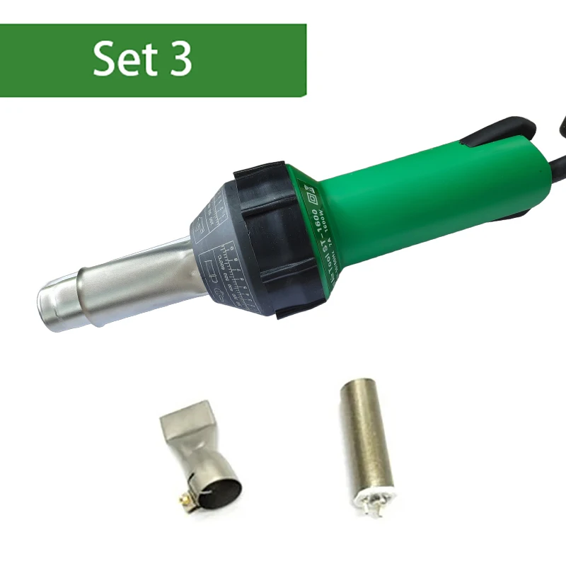 220V 1600W Integrated Plastic Welding Gun Temperature Adjusting Plastic Welding Torch Hot Air Torch Heat Gun With Tool Set - Image 5
