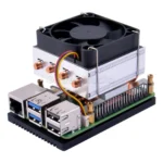 Low-Profile Plus CPU Cooler for Raspberry Pi 5 CPU Fan