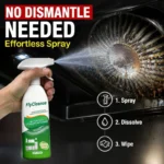 Kitchen Appliance Cleaner No Rinse Cleaning Spray Stain Remover Deodorizing Gentle Non Irritating for Fridge Stove Microwave