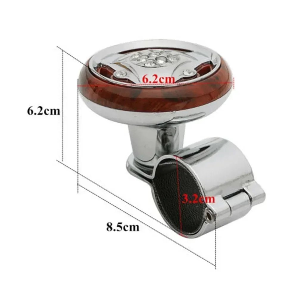 Universal Car Steering Wheel Spinner Knob Ball Power Handle Assister for Car And Truck - Easy Grip Control Universal Car Steering Wheel Spinner Knob Ball Power Handle Assister for Car And Truck - Easy Grip Control