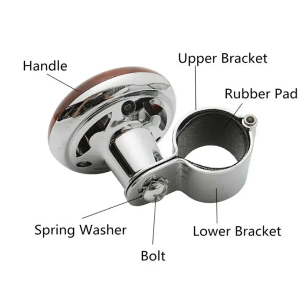 Universal Car Steering Wheel Spinner Knob Ball Power Handle Assister for Car And Truck - Easy Grip Control