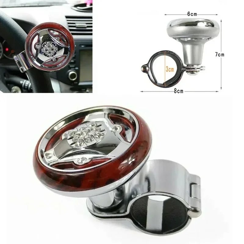 Universal Car Steering Wheel Spinner Knob Ball Power Handle Assister for Car And Truck - Easy Grip Control - Image 3